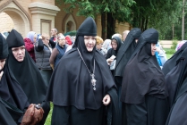 Krusta gājiens no Rīgas uz Kristus Apskaidrošanās klosteri