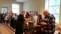 В Адажском Православном приходе состоялось Соборование
