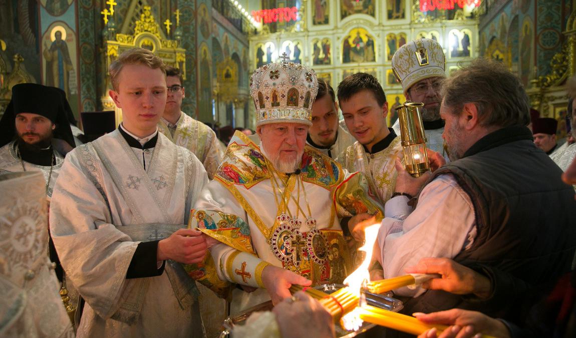 Latvijas pareizticīgo draudze sveic savu Virsganu Gaišajos Kristus Augšāmcelšanās svētkos